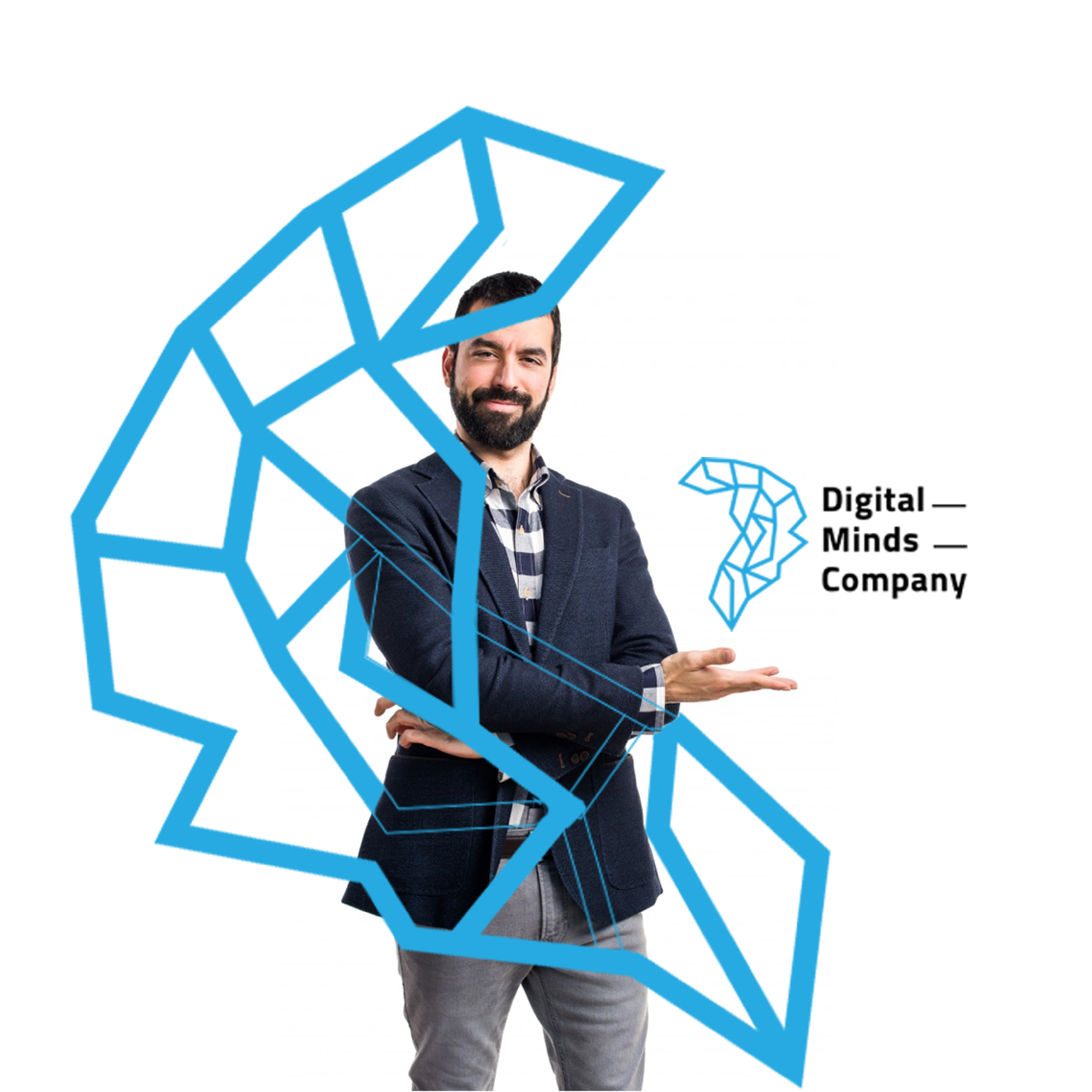 شعار شركة digital minds