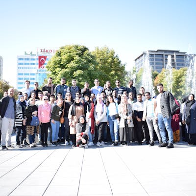 جولة سياحية لطلاب معهد اللغة التركية في مدينة