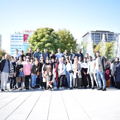 جولة سياحية لطلاب معهد اللغة التركية في مدينة
